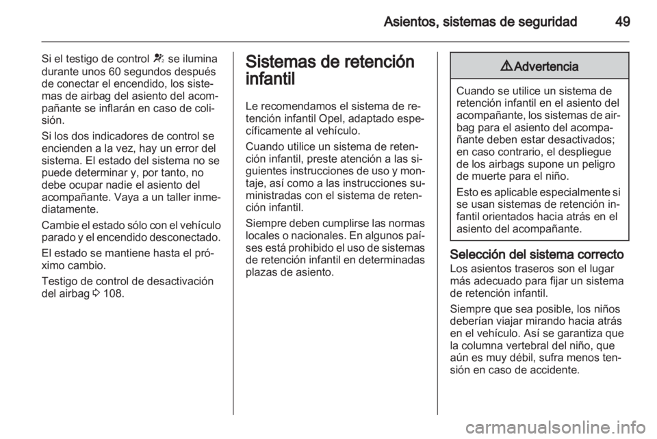 OPEL ASTRA J HB5 & ST 2012.5  Manual de Instrucciones (in Spanish) 