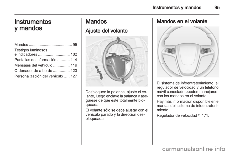OPEL ASTRA J HB5 & ST 2012.5  Manual de Instrucciones (in Spanish) 