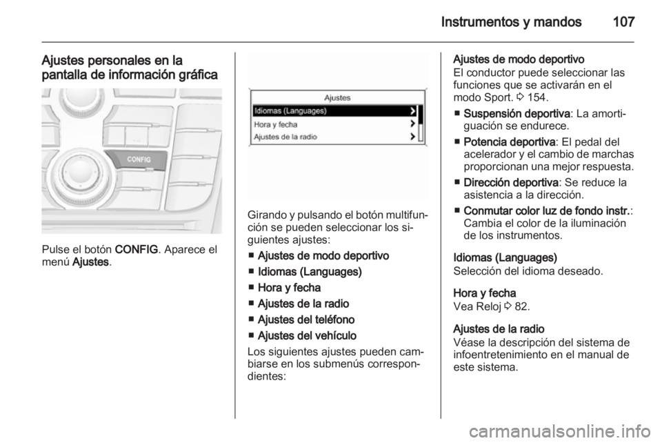 OPEL CASCADA 2013.5 Manual de Instrucciones (in Spanish) OPEL CASCADA 2013.5 Manual de Instrucciones (in Spanish)