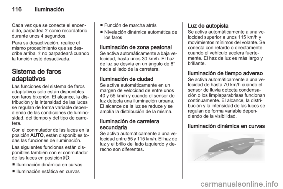 OPEL CASCADA 2013.5  Manual de Instrucciones (in Spanish) 