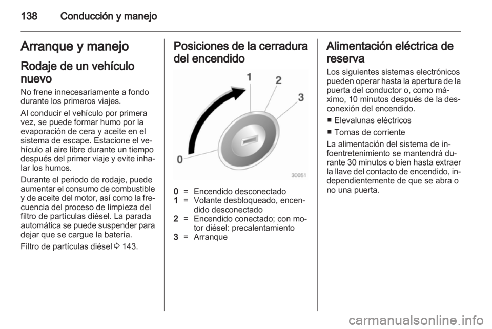 OPEL CASCADA 2013.5  Manual de Instrucciones (in Spanish) 
