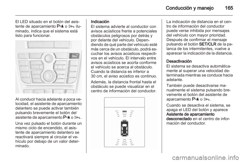OPEL CASCADA 2013.5  Manual de Instrucciones (in Spanish) 