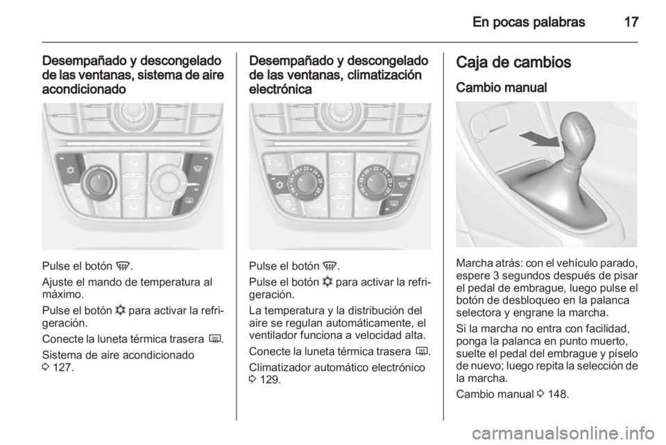 OPEL CASCADA 2013.5  Manual de Instrucciones (in Spanish) 