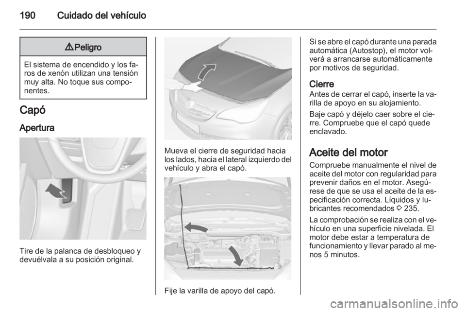 OPEL CASCADA 2013.5  Manual de Instrucciones (in Spanish) 