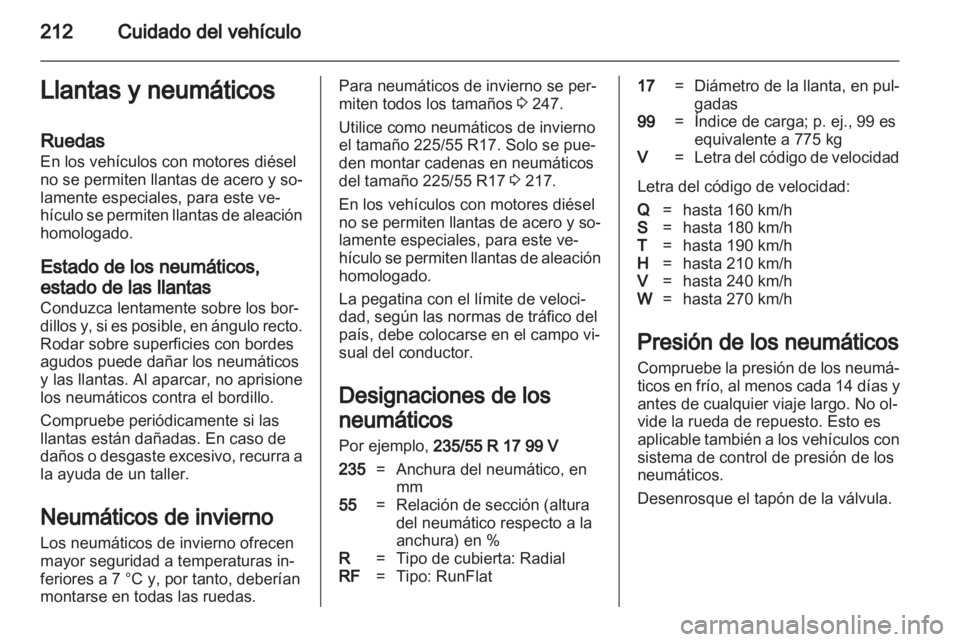 OPEL CASCADA 2013.5  Manual de Instrucciones (in Spanish) 
