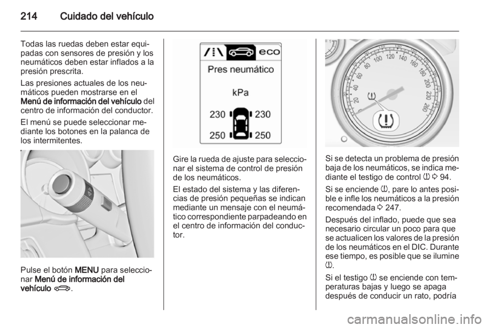 OPEL CASCADA 2013.5  Manual de Instrucciones (in Spanish) 