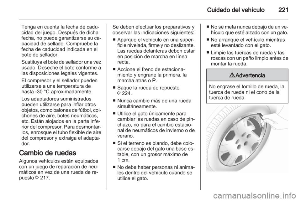 OPEL CASCADA 2013.5  Manual de Instrucciones (in Spanish) 