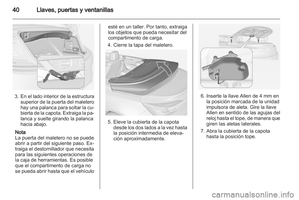 OPEL CASCADA 2013.5  Manual de Instrucciones (in Spanish) 