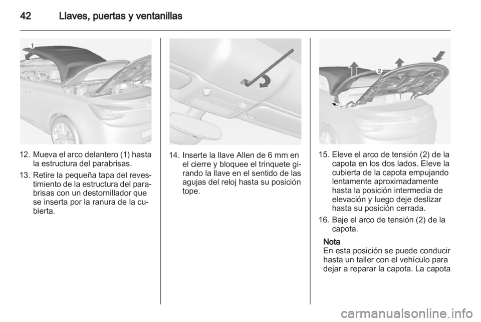 OPEL CASCADA 2013.5  Manual de Instrucciones (in Spanish) 