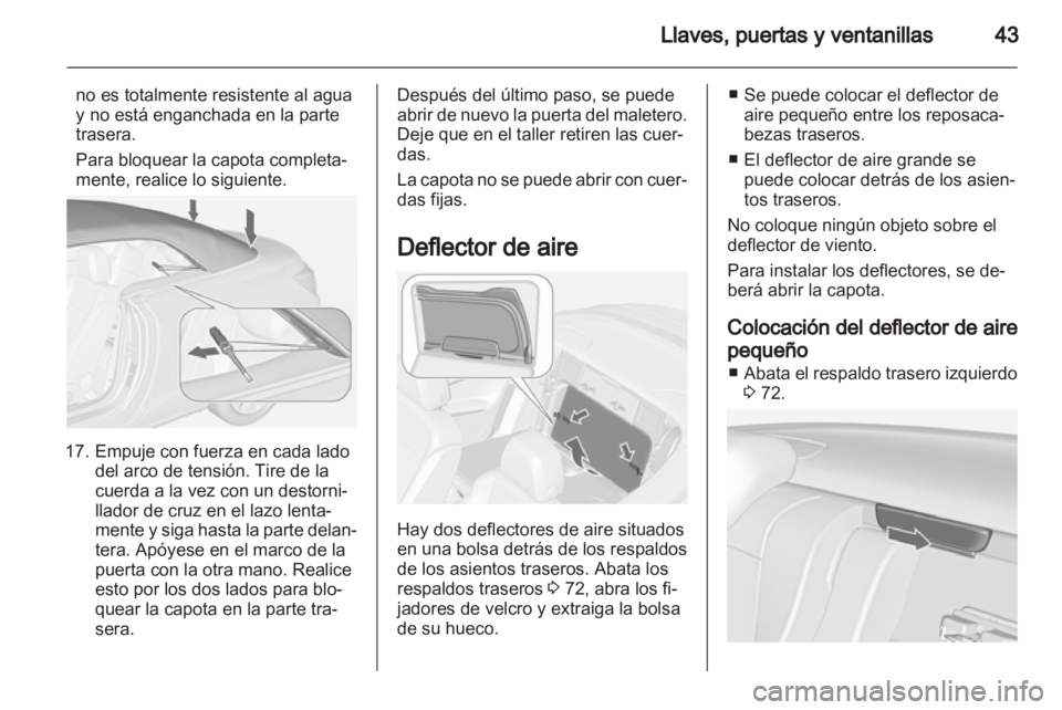 OPEL CASCADA 2013.5 Manual de Instrucciones (in Spanish) OPEL CASCADA 2013.5 Manual de Instrucciones (in Spanish)