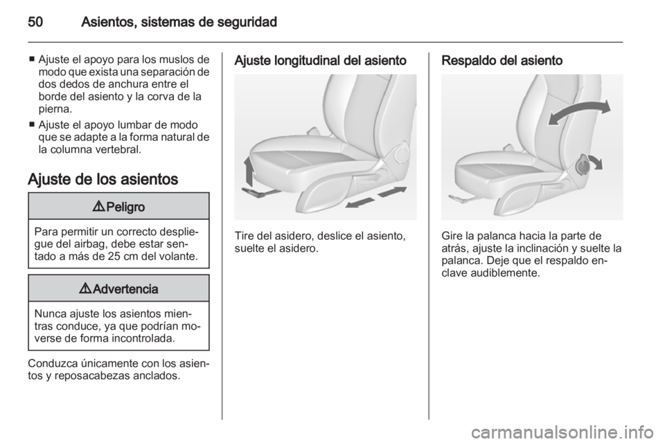 OPEL CASCADA 2013.5  Manual de Instrucciones (in Spanish) 