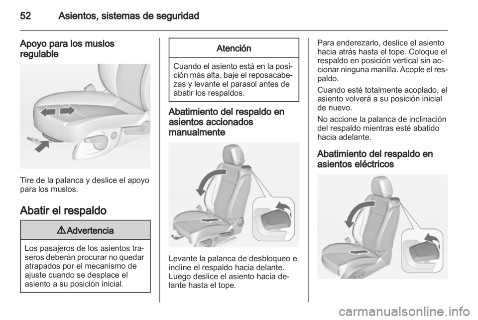 OPEL CASCADA 2013.5  Manual de Instrucciones (in Spanish) 