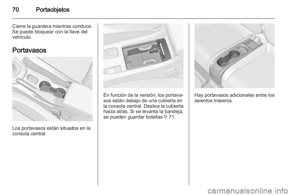 OPEL CASCADA 2013.5  Manual de Instrucciones (in Spanish) 