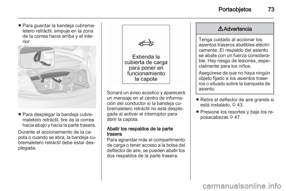 OPEL CASCADA 2013.5  Manual de Instrucciones (in Spanish) 