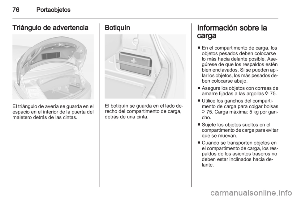 OPEL CASCADA 2013.5  Manual de Instrucciones (in Spanish) 