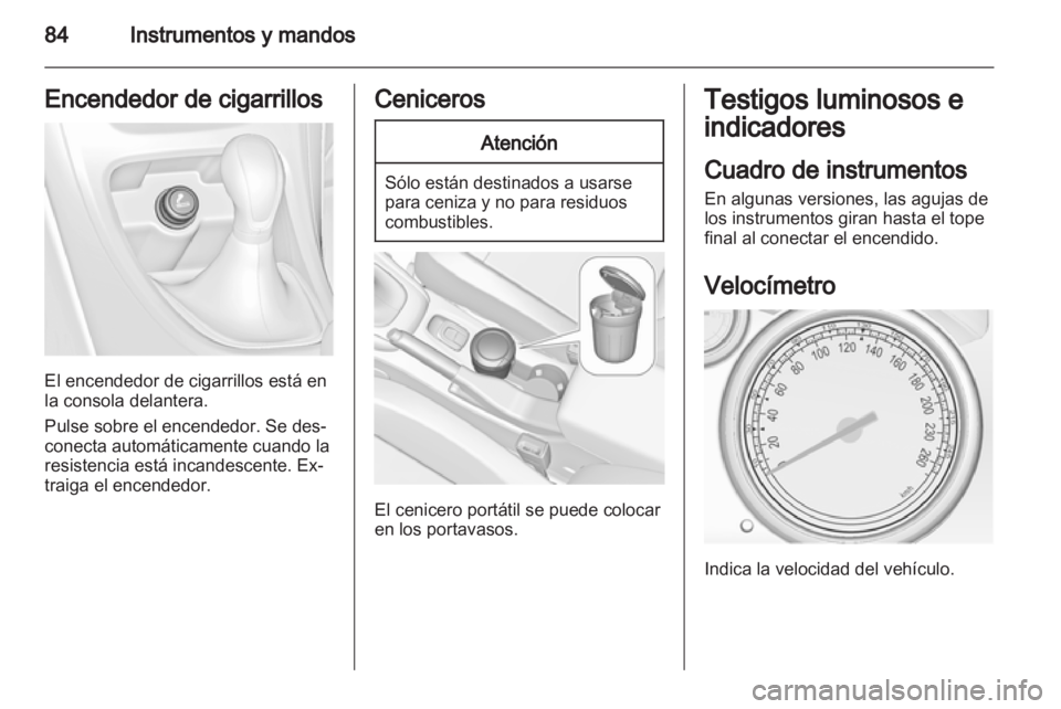 OPEL CASCADA 2013.5  Manual de Instrucciones (in Spanish) 