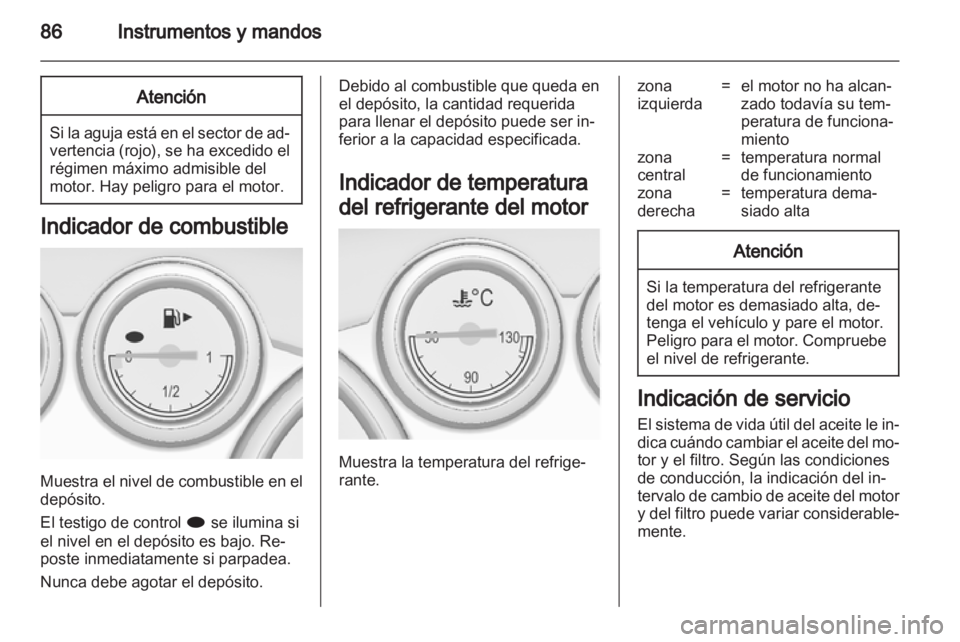 OPEL CASCADA 2013.5  Manual de Instrucciones (in Spanish) 