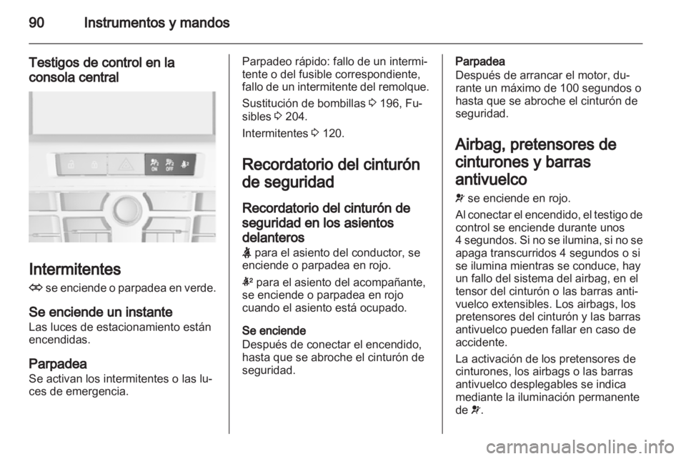 OPEL CASCADA 2013.5  Manual de Instrucciones (in Spanish) 