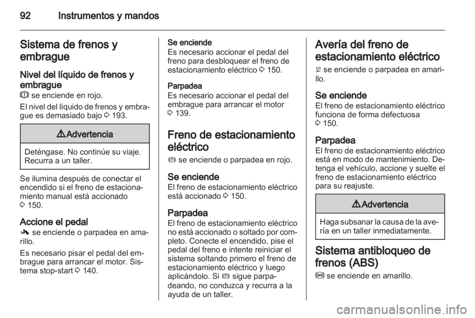 OPEL CASCADA 2013.5  Manual de Instrucciones (in Spanish) 
