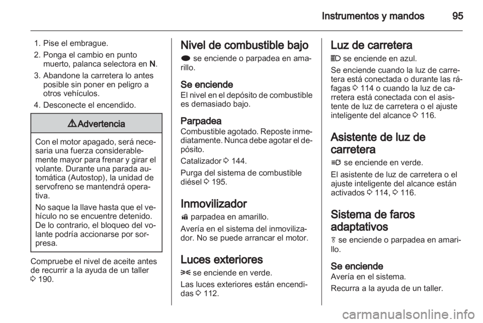 OPEL CASCADA 2013.5  Manual de Instrucciones (in Spanish) 