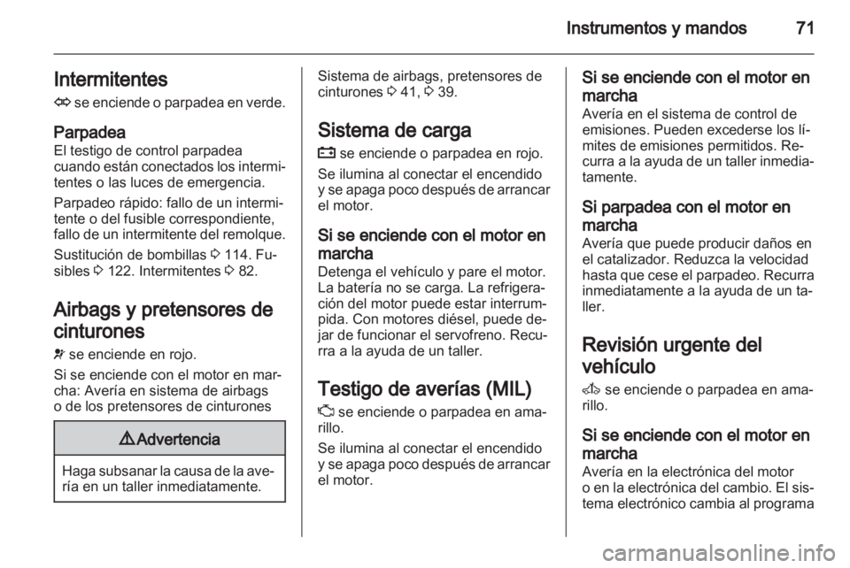 OPEL COMBO 2011 Manual de Instrucciones (in Spanish) OPEL COMBO 2011 Manual de Instrucciones (in Spanish)