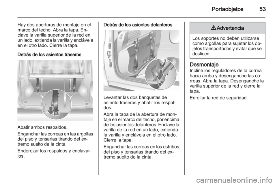 OPEL COMBO 2011.5 Manual de Instrucciones (in Spanish) OPEL COMBO 2011.5 Manual de Instrucciones (in Spanish)