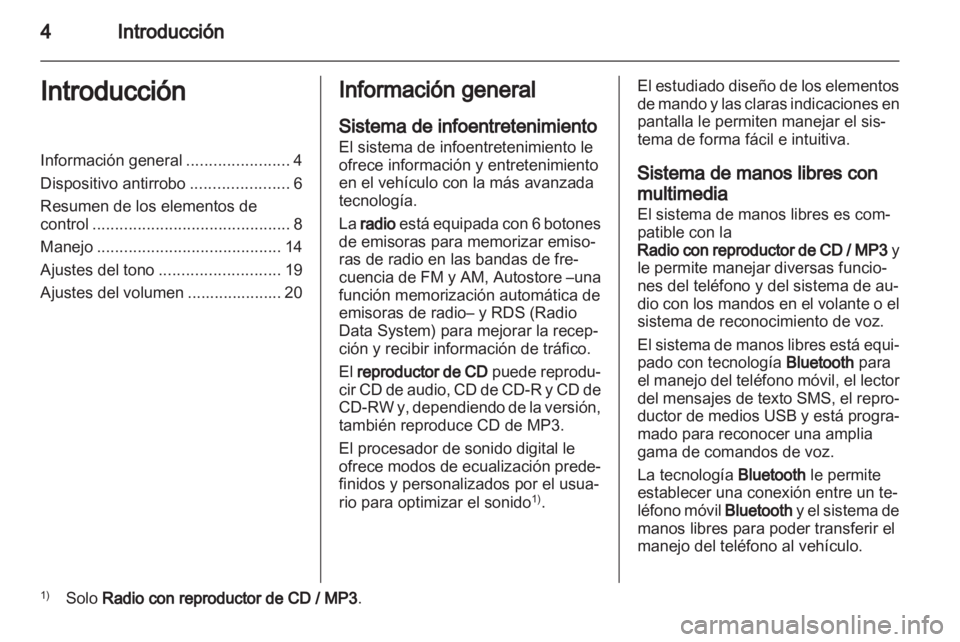 OPEL COMBO D 2013  Manual de infoentretenimiento (in Spanish) 