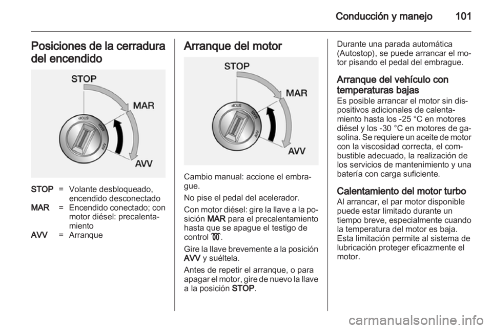OPEL COMBO D 2013 Manual de Instrucciones (in Spanish) OPEL COMBO D 2013 Manual de Instrucciones (in Spanish)