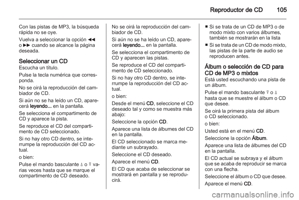 OPEL CORSA 2010.5  Manual de infoentretenimiento (in Spanish) 