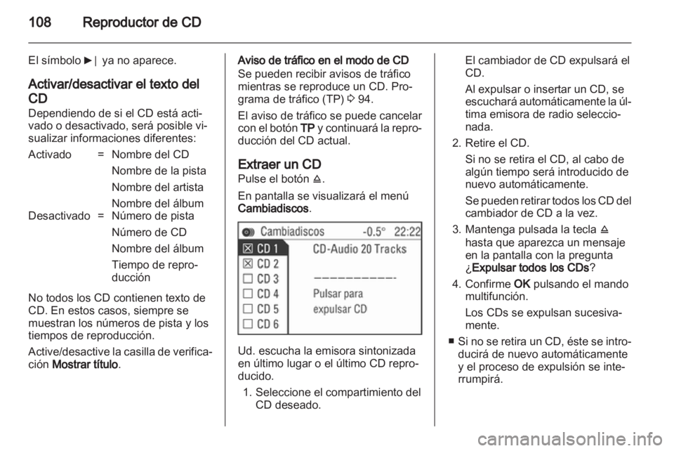 OPEL CORSA 2010.5  Manual de infoentretenimiento (in Spanish) 