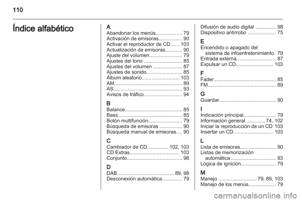 OPEL CORSA 2010.5  Manual de infoentretenimiento (in Spanish) 