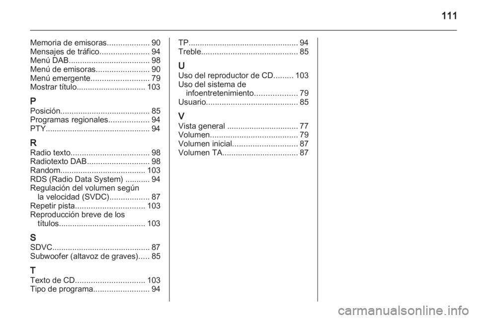 OPEL CORSA 2010.5  Manual de infoentretenimiento (in Spanish) 