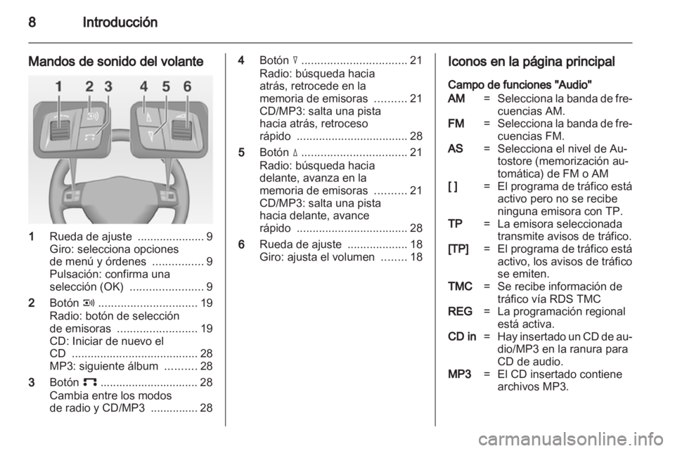 OPEL CORSA 2010.5 Manual de infoentretenimiento (in Spanish) OPEL CORSA 2010.5 Manual de infoentretenimiento (in Spanish)