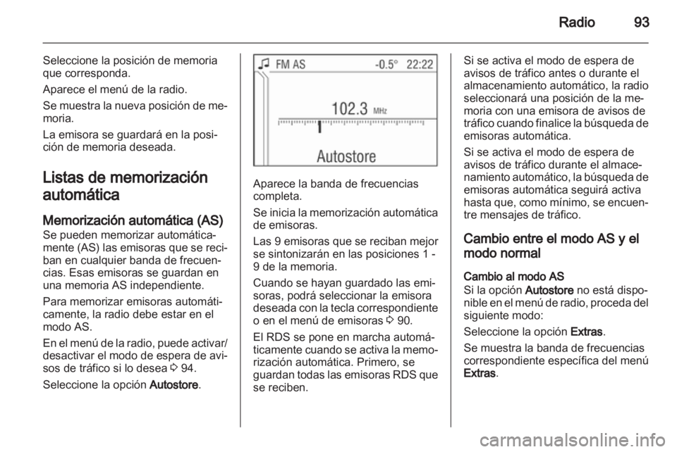 OPEL CORSA 2010.5  Manual de infoentretenimiento (in Spanish) 
