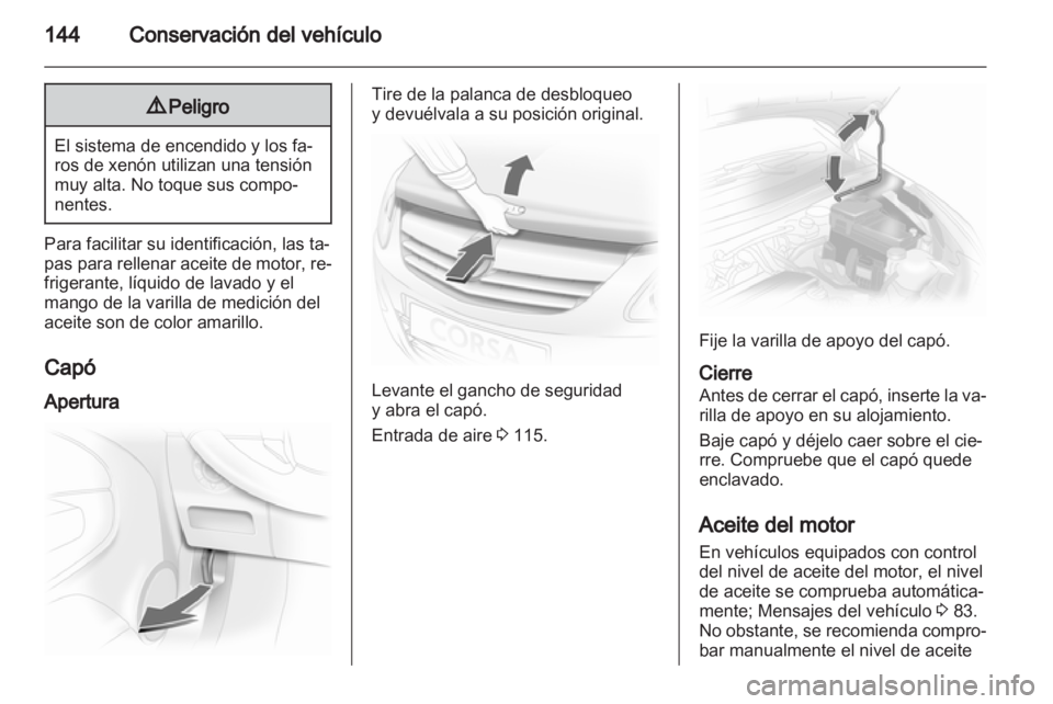 OPEL CORSA 2010.5  Manual de Instrucciones (in Spanish)  OPEL CORSA 2010.5  Manual de Instrucciones (in Spanish)