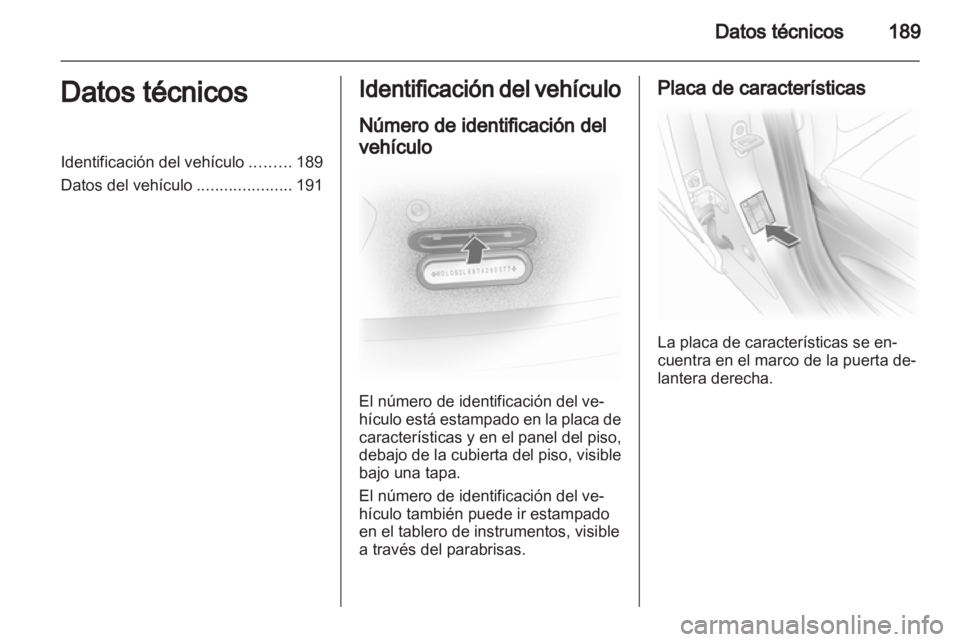 OPEL CORSA 2010.5  Manual de Instrucciones (in Spanish) 