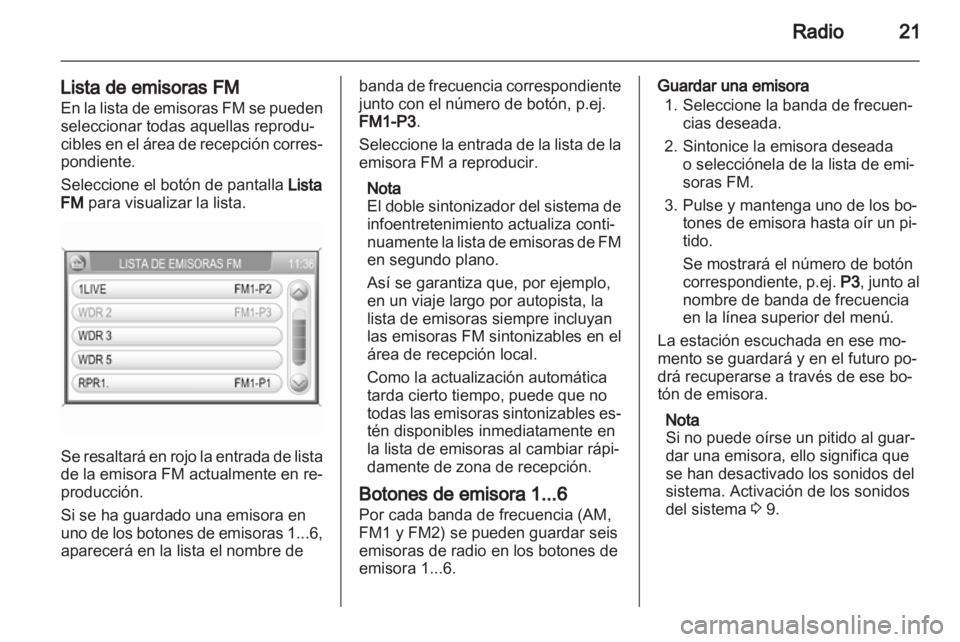 OPEL CORSA 2011  Manual de infoentretenimiento (in Spanish) 