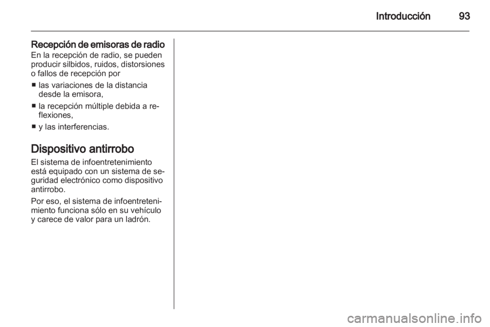 OPEL CORSA 2011 Manual de infoentretenimiento (in Spanish) OPEL CORSA 2011 Manual de infoentretenimiento (in Spanish)