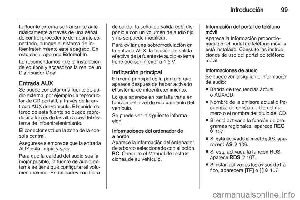 OPEL CORSA 2011 Manual de infoentretenimiento (in Spanish) OPEL CORSA 2011 Manual de infoentretenimiento (in Spanish)