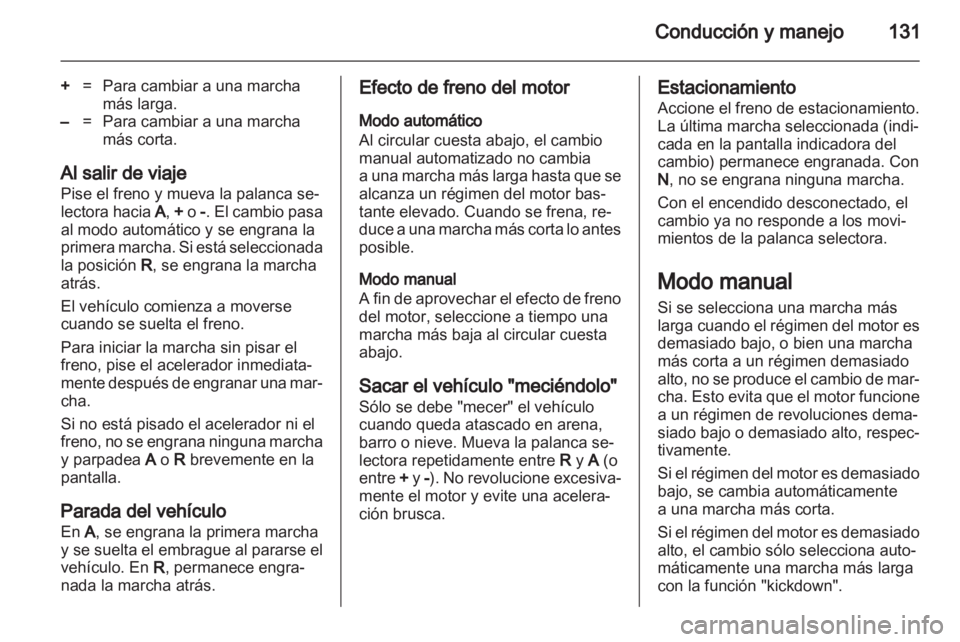 OPEL CORSA 2011 Manual de Instrucciones (in Spanish) OPEL CORSA 2011 Manual de Instrucciones (in Spanish)