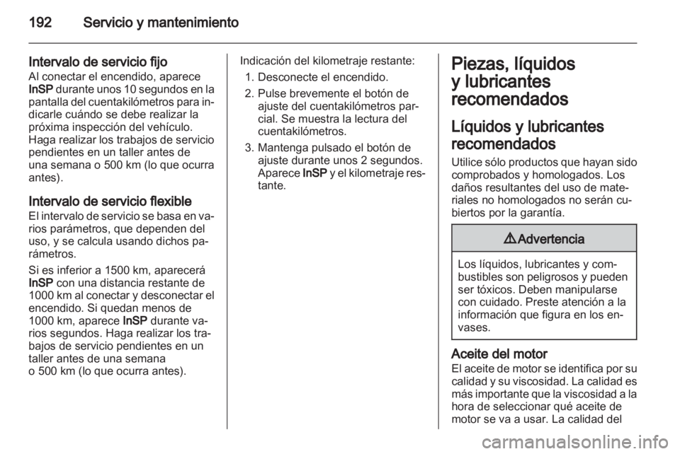OPEL CORSA 2011 Manual de Instrucciones (in Spanish) OPEL CORSA 2011 Manual de Instrucciones (in Spanish)