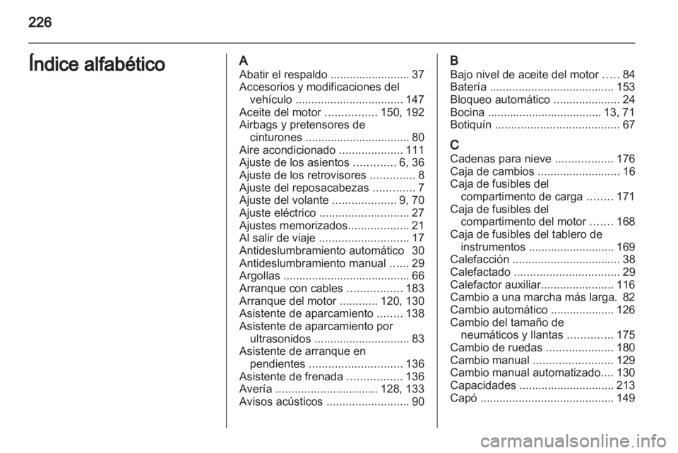 OPEL CORSA 2011 Manual de Instrucciones (in Spanish) OPEL CORSA 2011 Manual de Instrucciones (in Spanish)