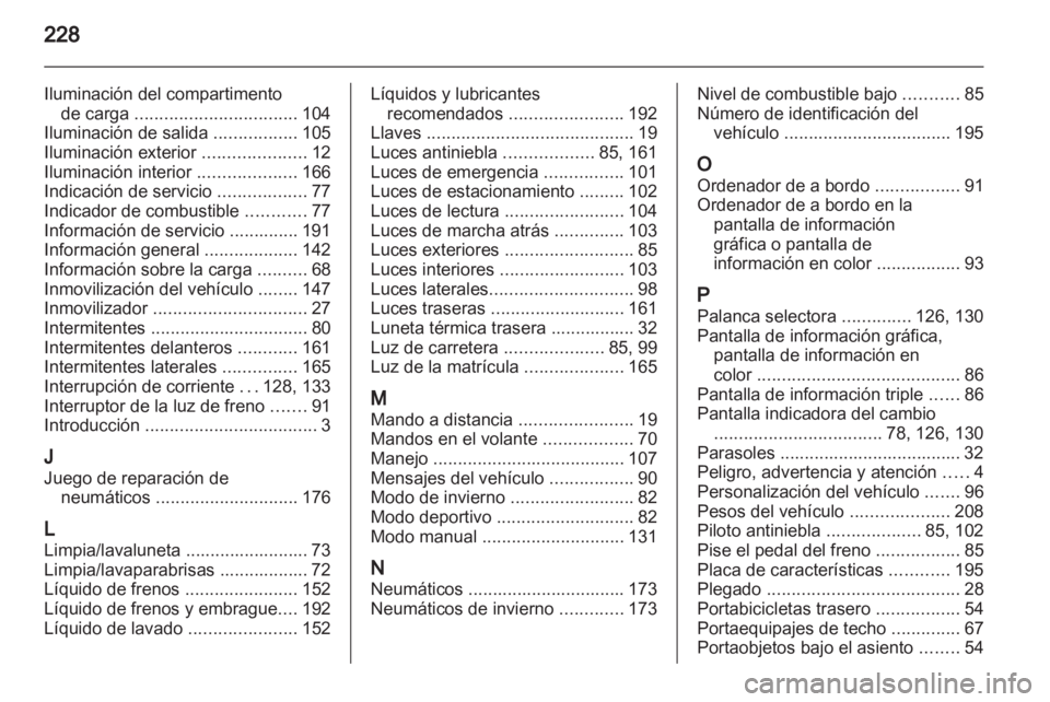 OPEL CORSA 2011 Manual de Instrucciones (in Spanish) OPEL CORSA 2011 Manual de Instrucciones (in Spanish)
