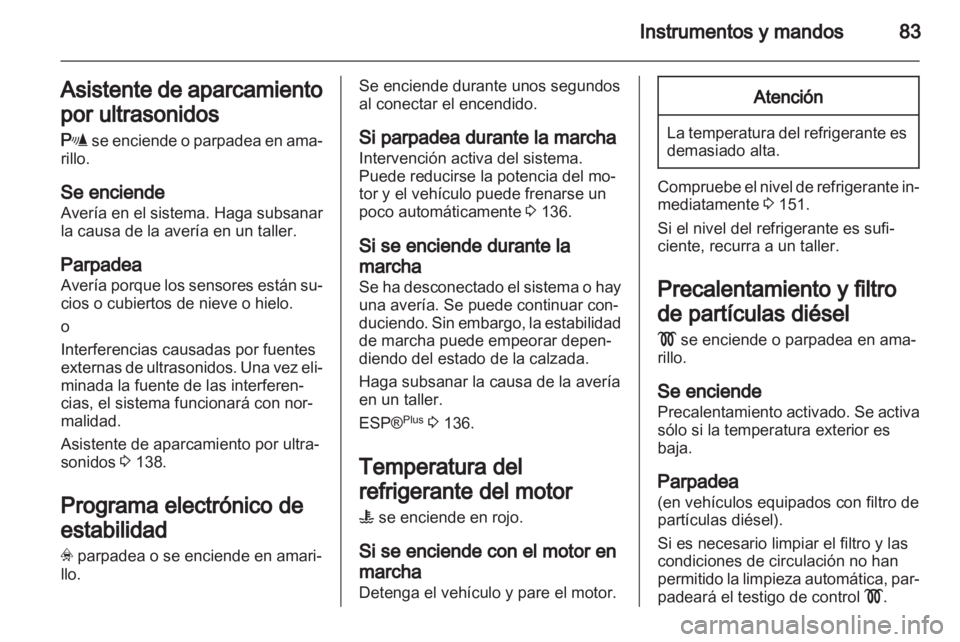 OPEL CORSA 2011  Manual de Instrucciones (in Spanish) 