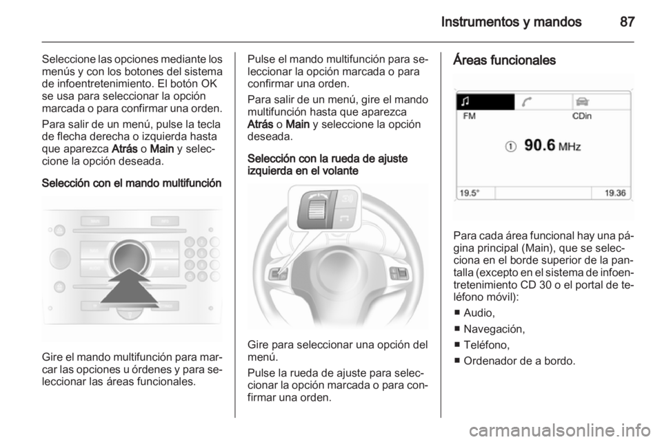 OPEL CORSA 2011  Manual de Instrucciones (in Spanish) 