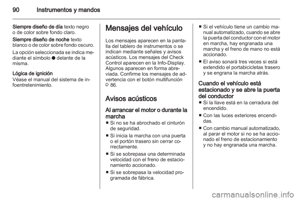 OPEL CORSA 2011  Manual de Instrucciones (in Spanish) 