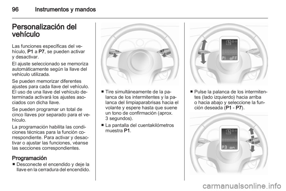 OPEL CORSA 2011 Manual de Instrucciones (in Spanish) OPEL CORSA 2011 Manual de Instrucciones (in Spanish)