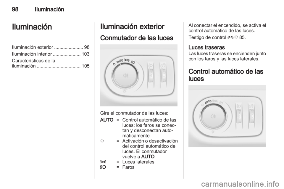 OPEL CORSA 2011 Manual de Instrucciones (in Spanish) OPEL CORSA 2011 Manual de Instrucciones (in Spanish)