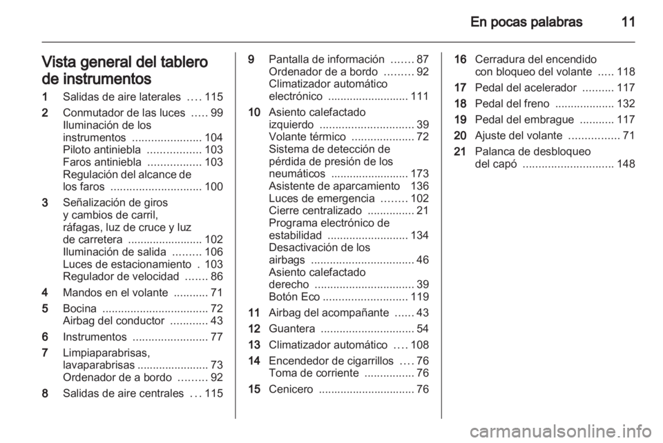 OPEL CORSA 2011.5  Manual de Instrucciones (in Spanish) 
