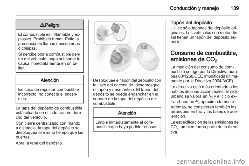 OPEL CORSA 2011.5 Manual de Instrucciones (in Spanish) OPEL CORSA 2011.5 Manual de Instrucciones (in Spanish)